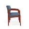 Lesro Lenox 2 Seat Tandem Seating W/ Arm, 44 in W 26 in L 31.5 in H LW2103 - alternate 2